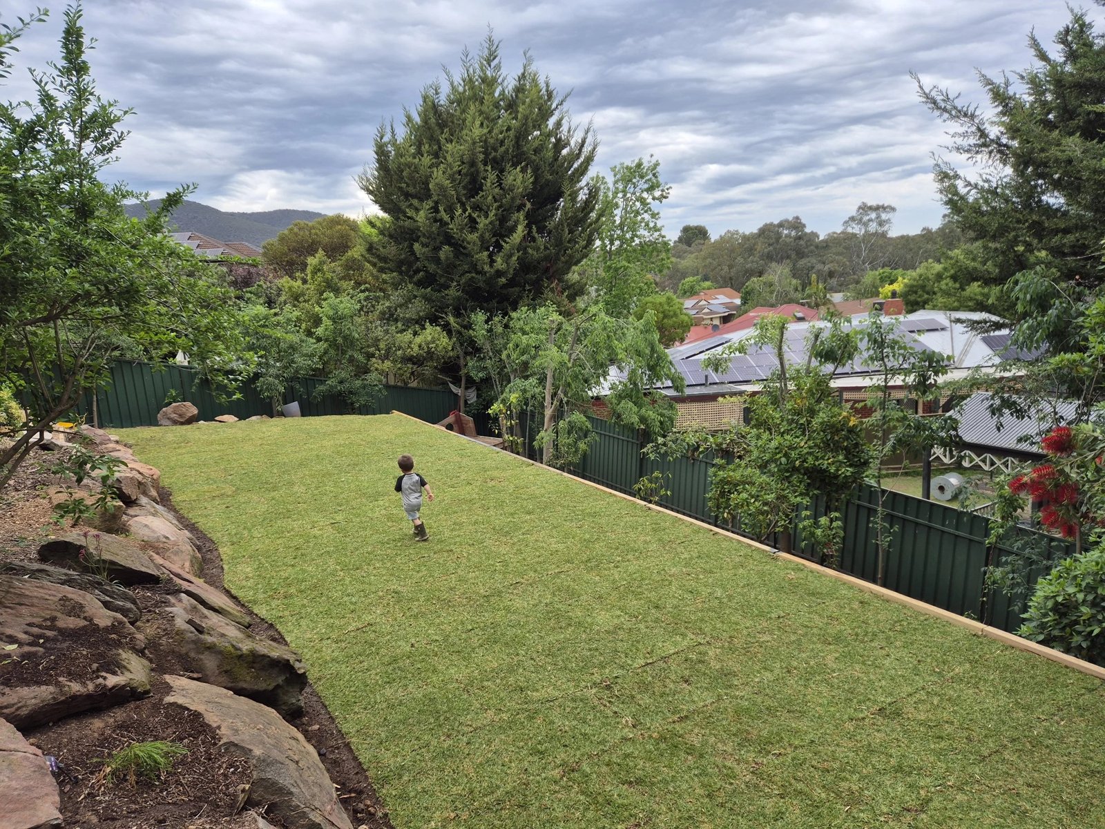 Landscaping work by JD Morrison Landscaping, SA