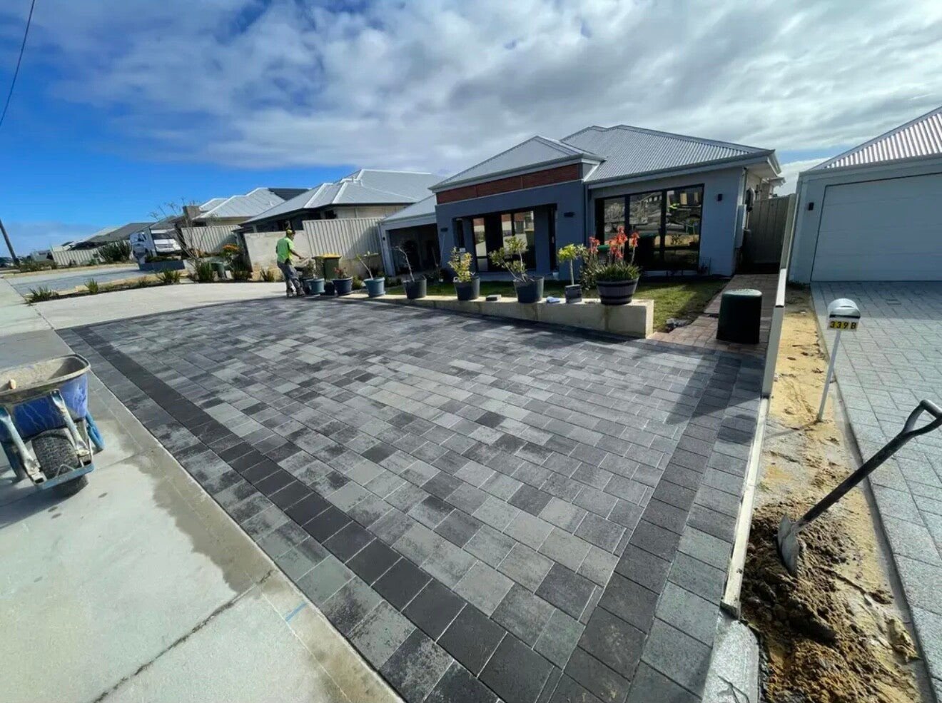 Paving & Driveways work by Ace Paving Group, WA