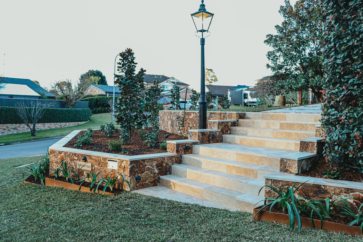 Landscaping work by Bluegum Landscaping and Paving, NSW (photo 3 of 6)