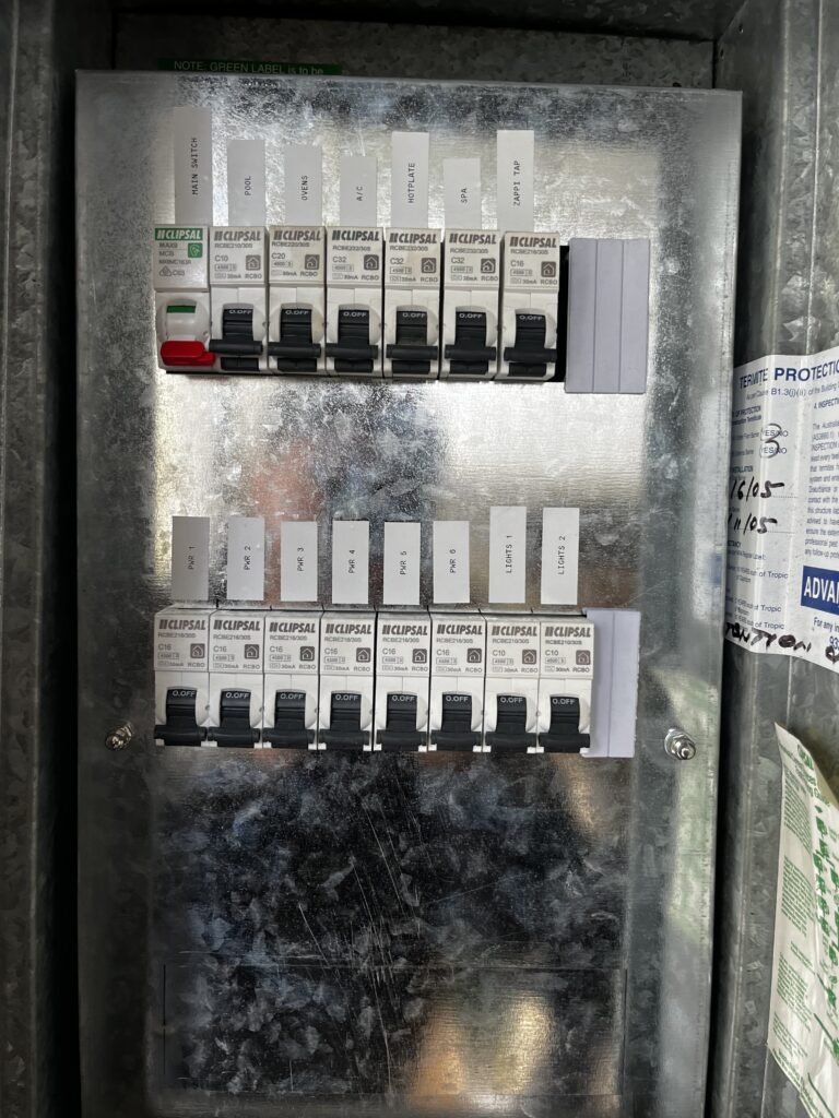 Electrician work by AusSparks Electrical Services, WA