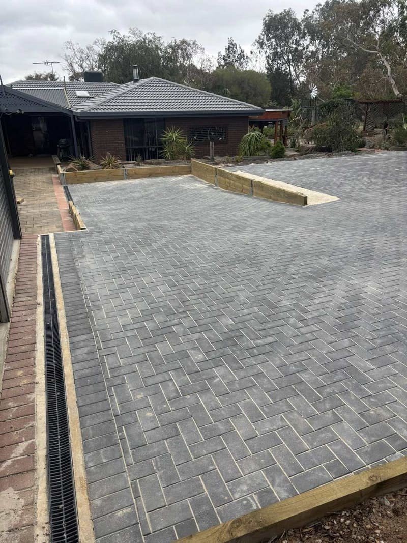 Paving & Driveways work by May Paving, Gawler SA (photo 3 of 3)