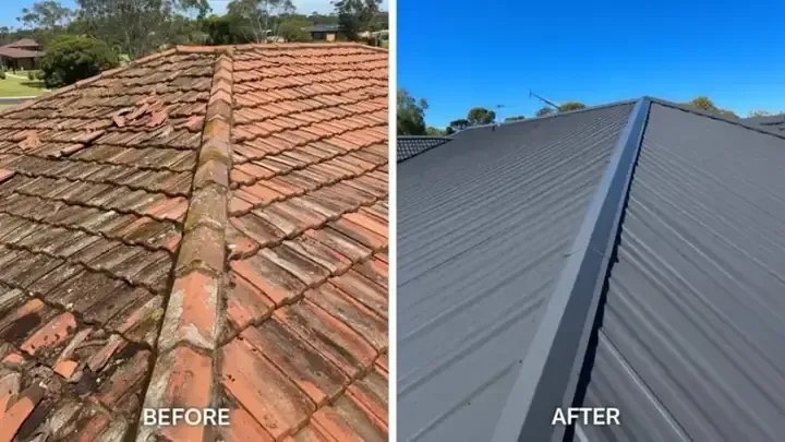 Roofing & Gutters work by Primeline Roofing, NSW