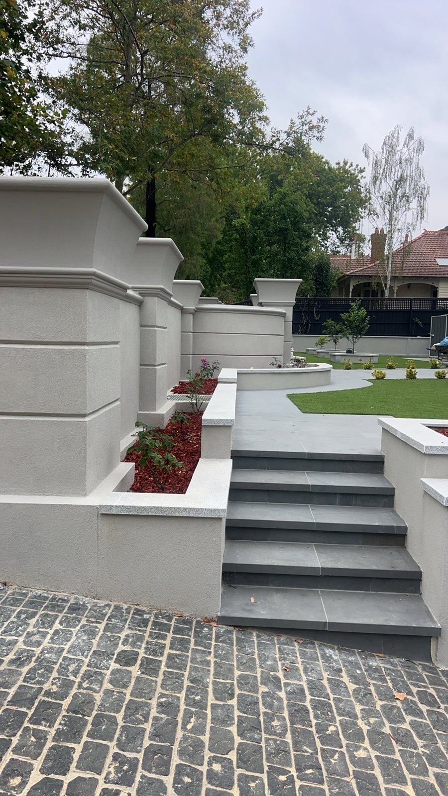 Paving & Driveways work by Longteng Garden, Box Hill VIC