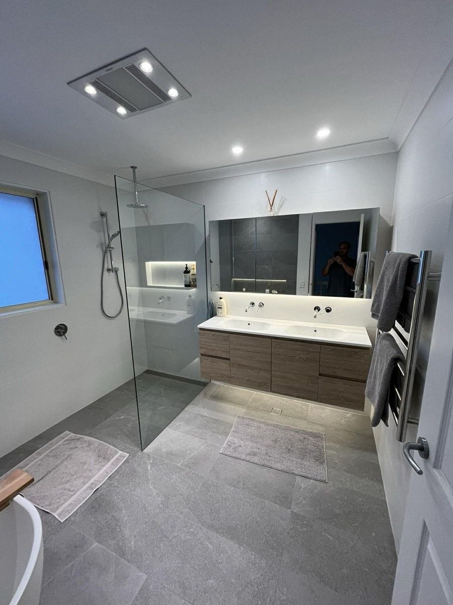 Bathroom Renovation work by Bark Construction, NSW