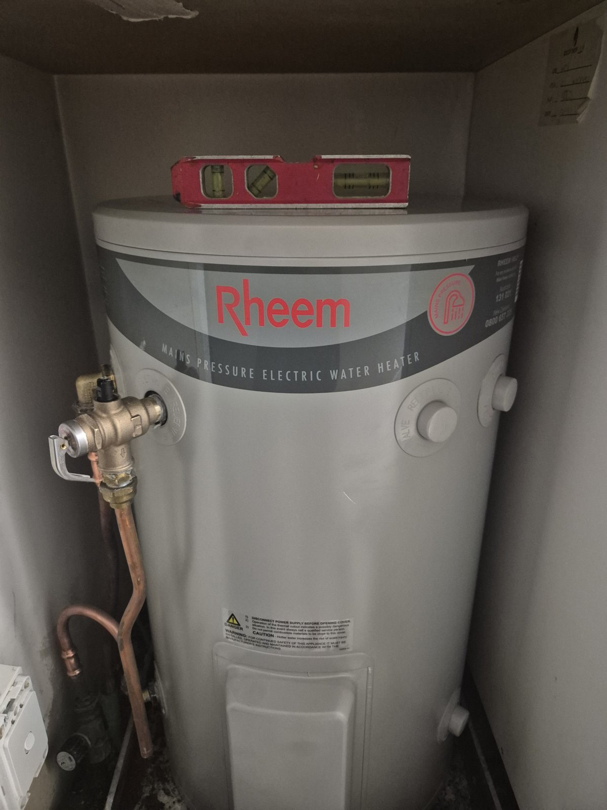Hot Water Systems work by Allen Liu Plumbing & Electrical, Box Hill VIC (photo 1 of 3)