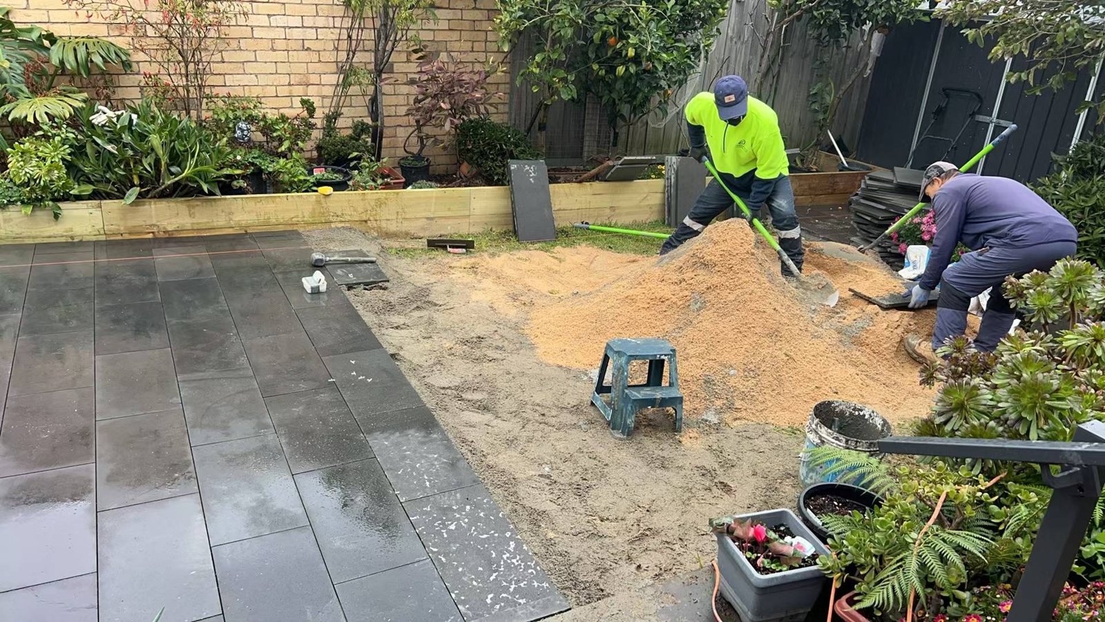 Paving & Driveways work by J S Renovations, Sunnybank South QLD (photo 1 of 2)