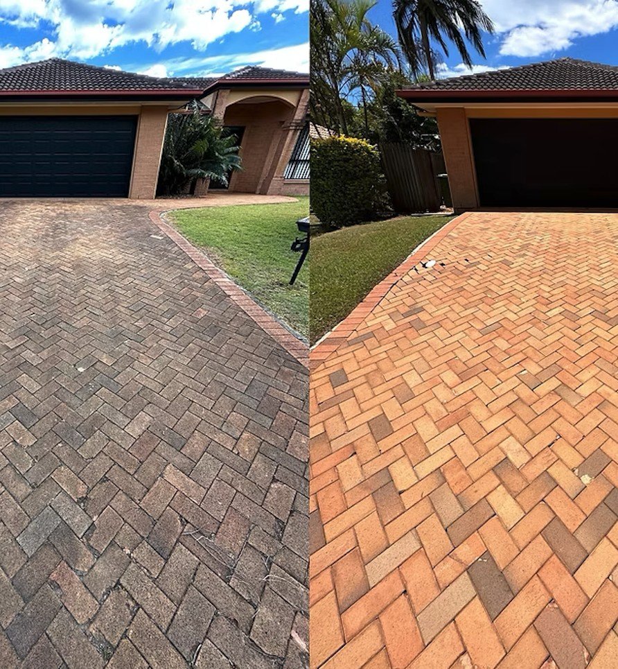 Pressure Washing work by Swan Windows, WA