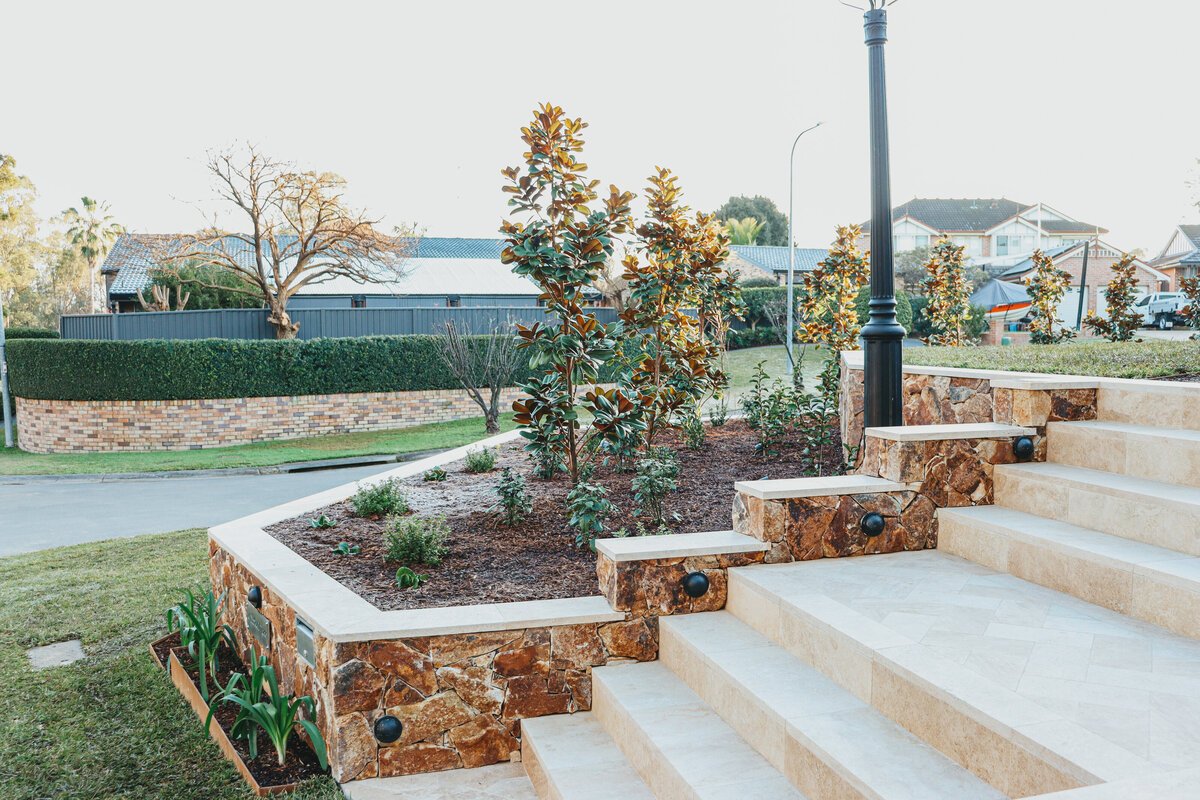 Landscaping work by Bluegum Landscaping and Paving, NSW (photo 6 of 6)