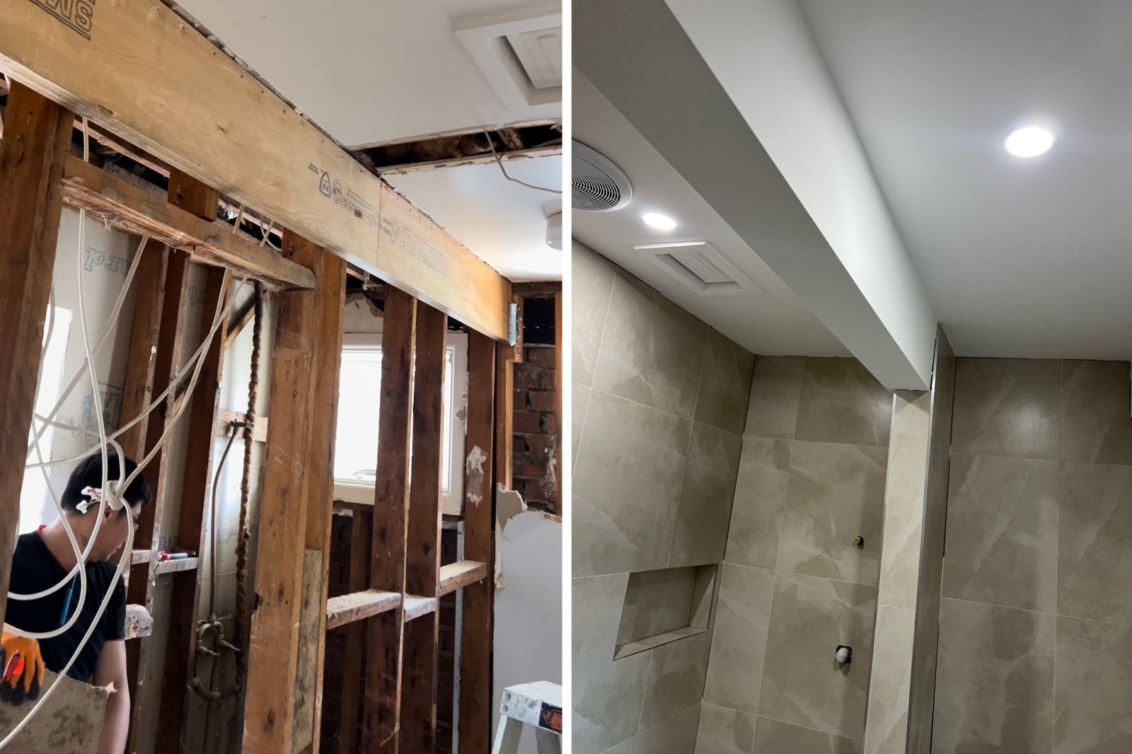 Bathroom Renovation work by Huishenghuo Renovation, Blackburn VIC