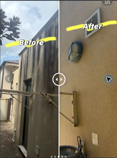 Pressure Washing work by Aqua Shine, QLD (photo 2 of 3)